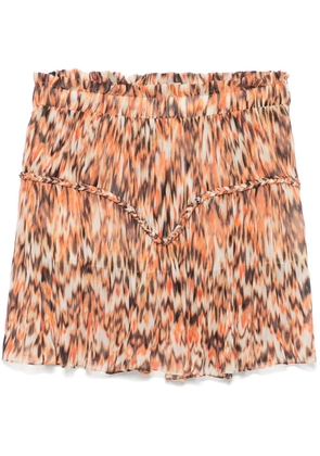 ISABEL MARANT Roumi mini skirt - Orange