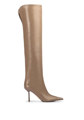 Le Silla 80mm Bella boots - Brown