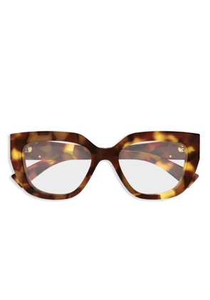 Gucci Eyewear Interlocking G glasses - Brown