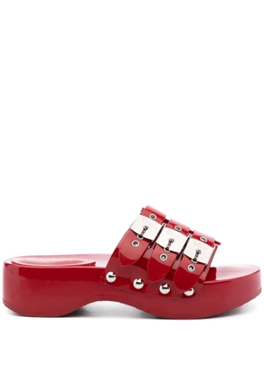 Philosophy Di Lorenzo Serafini x Scholl sandals - Red
