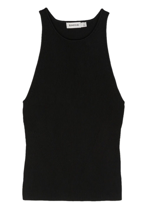 Simkhai Reza ribbed tank top - Black