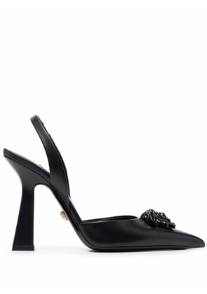 Versace La Medusa 12mm slingback pumps - Black