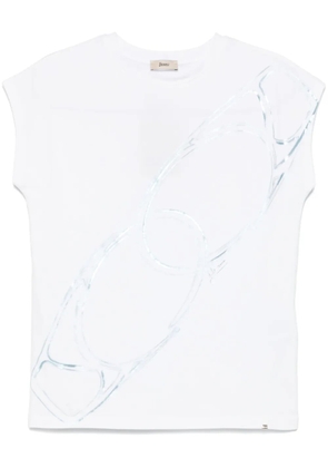 Herno carabiner-print T-shirt - White
