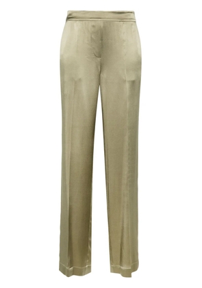 JOSEPH Tova silk trousers - Green