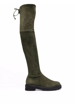 Stuart Weitzman Lowland Lift suede boots - Green