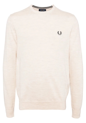 Fred Perry classic crew-neck jumper - Neutrals