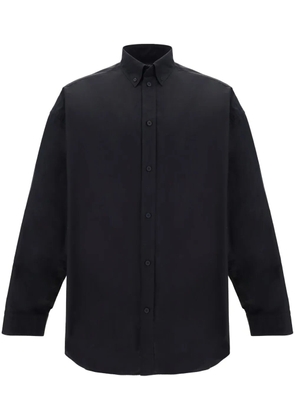 Balenciaga oversized cotton shirt - Black