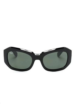 Ray-Ban Beate rectangle-frame sunglasses - Black