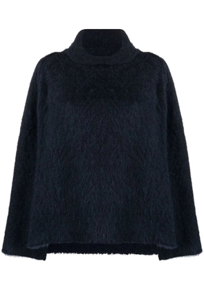 Malo alpaca-blend turtleneck sweater - Blue
