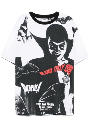 GCDS Dracula-print T-shirt - Black