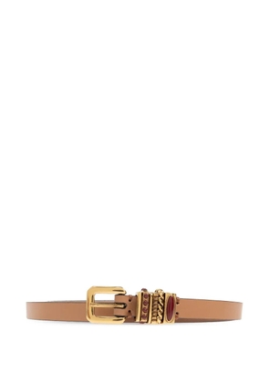 ETRO leather belt - Brown