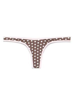 Frankies Bikinis Full Moon bikini bottoms - Brown