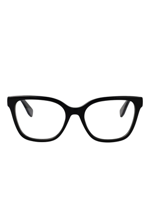 Marc Jacobs Eyewear logo-detail cat-eye glasses - Black