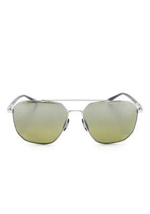 Porsche Design pilot-frame sunglasses - Silver