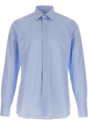 BORRIELLO NAPOLI striped shirt - Blue