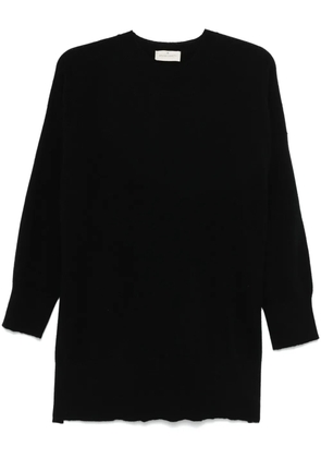 Bruno Manetti ribbed-knit sweater - Black