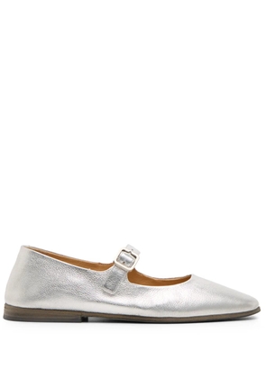 Marsèll Scivolo leather ballet flats - Silver