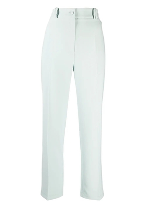 Hebe Studio high-waist trousers - Green