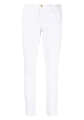 FRAME skinny-fit cropped jeans - White
