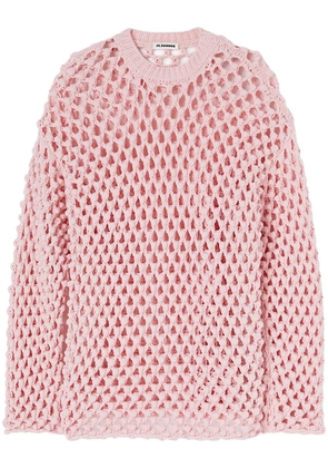 Jil Sander crew-neck jumper - Pink