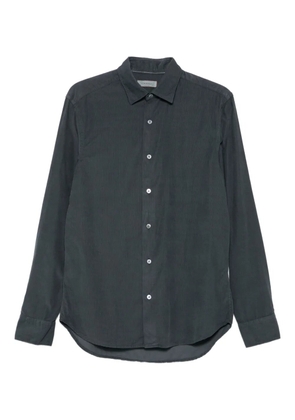 Canali long-sleeve cotton shirt - Grey