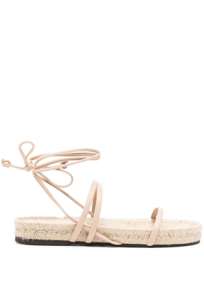 ALOHAS Rayna lace-up sandals - Neutrals
