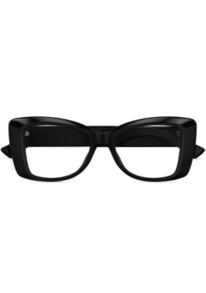 Gucci Eyewear butterfly-frame glasses - Black