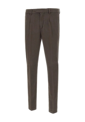 DEVORE pleated trousers - Brown