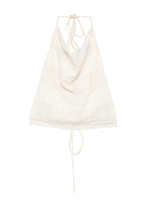 Jejia open-back top - Neutrals