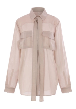 Elie Saab cotton shirt - Neutrals
