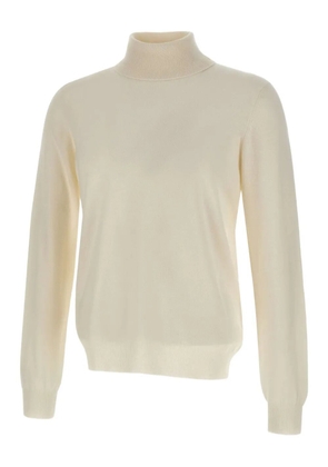Gran Sasso ribbed turtleneck sweater - White