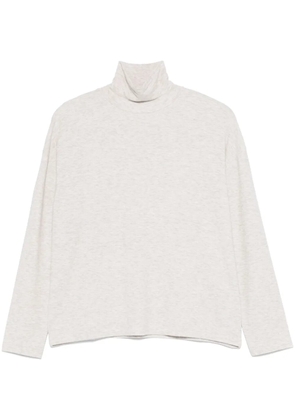 Vince roll-neck long-sleeve top - Neutrals