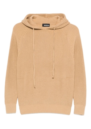 IMPERIAL ribbed hoodie - Neutrals