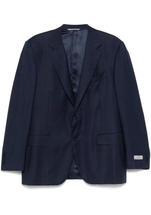 Canali wool blazer - Blue