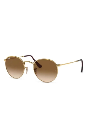 Ray-Ban round-frame gradient-lenses sunglasses - Gold
