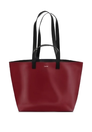 Cahu leather tote bag - Red