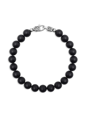 Nialaya Jewelry Healing onyx bracelet - Black