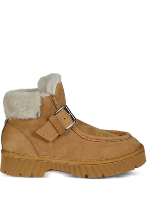 PANCHIC suede ankle boots - Brown