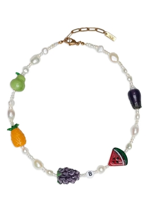Labelled Jewellery Fruit Garden pearl choker - Silver