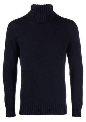 Piacenza Cashmere roll-neck cashmere-blend jumper - Blue