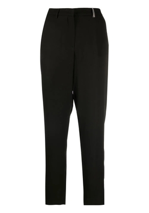 Fabiana Filippi high-waist tapered trousers - Black