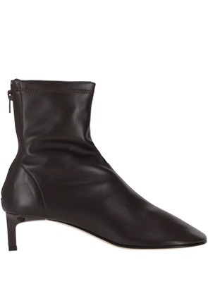 Dear Frances kitten-heel boots - Brown