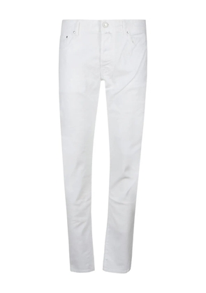 Jacob Cohën linen trousers - White