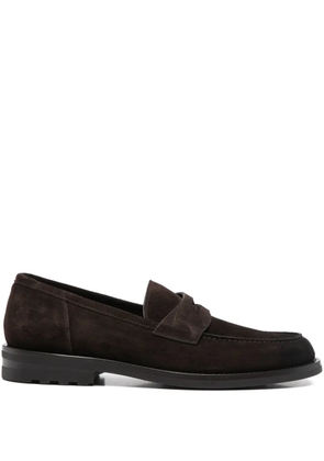 Neil Barrett suede loafers - Brown