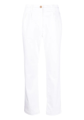 Rossignol organic-cotton chino trousers - White