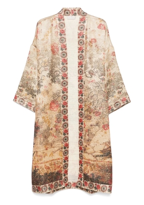 Pierre-Louis Mascia Pax wool coat - Neutrals