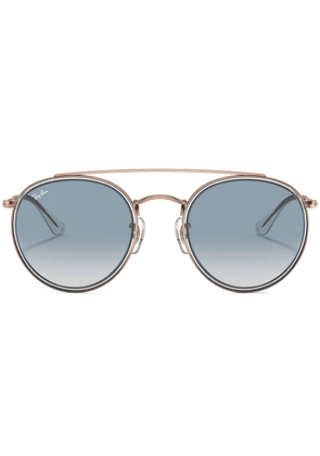 Ray-Ban Round Double Bridge sunglasses - Gold