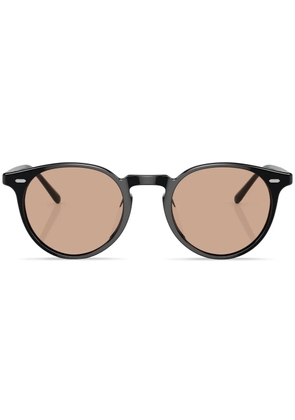 Oliver Peoples N.02 round-frame sunglasses - Black
