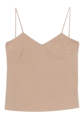 Max Mara Unghia V-neck top - Neutrals