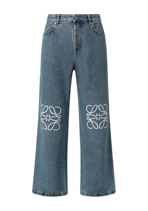 LOEWE anagram-logo jeans - Blue